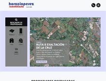 Tablet Screenshot of horacioperez.com.ar